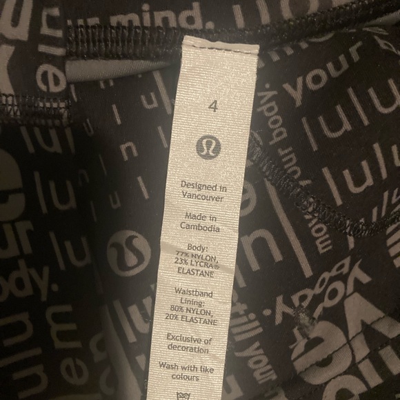 Lululemon leggings - Picture 4 of 5